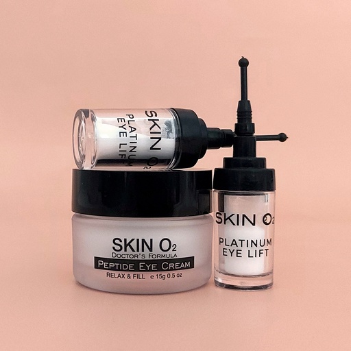 PEPTIDE EYE CREAM 15g & PLATINUM EYELIFT